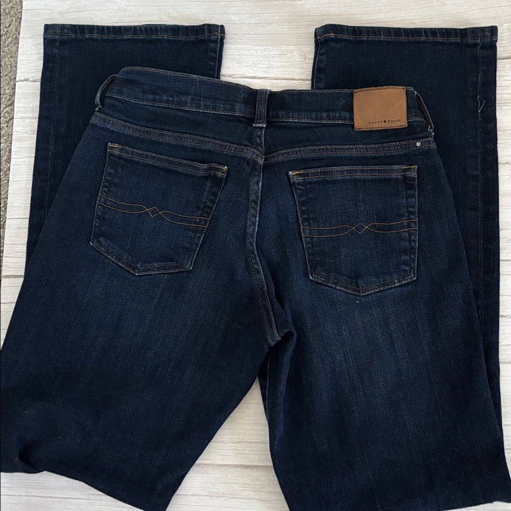 - Lucky Brand Easy Rider Jeans Size 4/27 R - Picture 6 of 6
